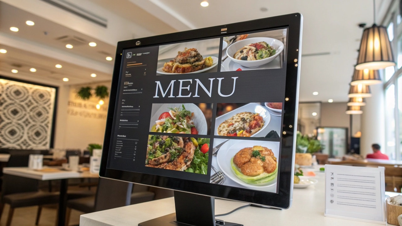 How to Create a Digital Menu Board for a Small Café | Slant POS